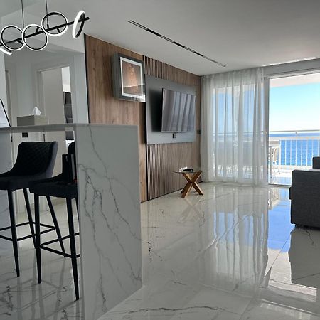 Esmeralda, Benidorm Beachfront Poniente, 1St Line Frontal Seaview, Ocean Terrace Eksteriør billede