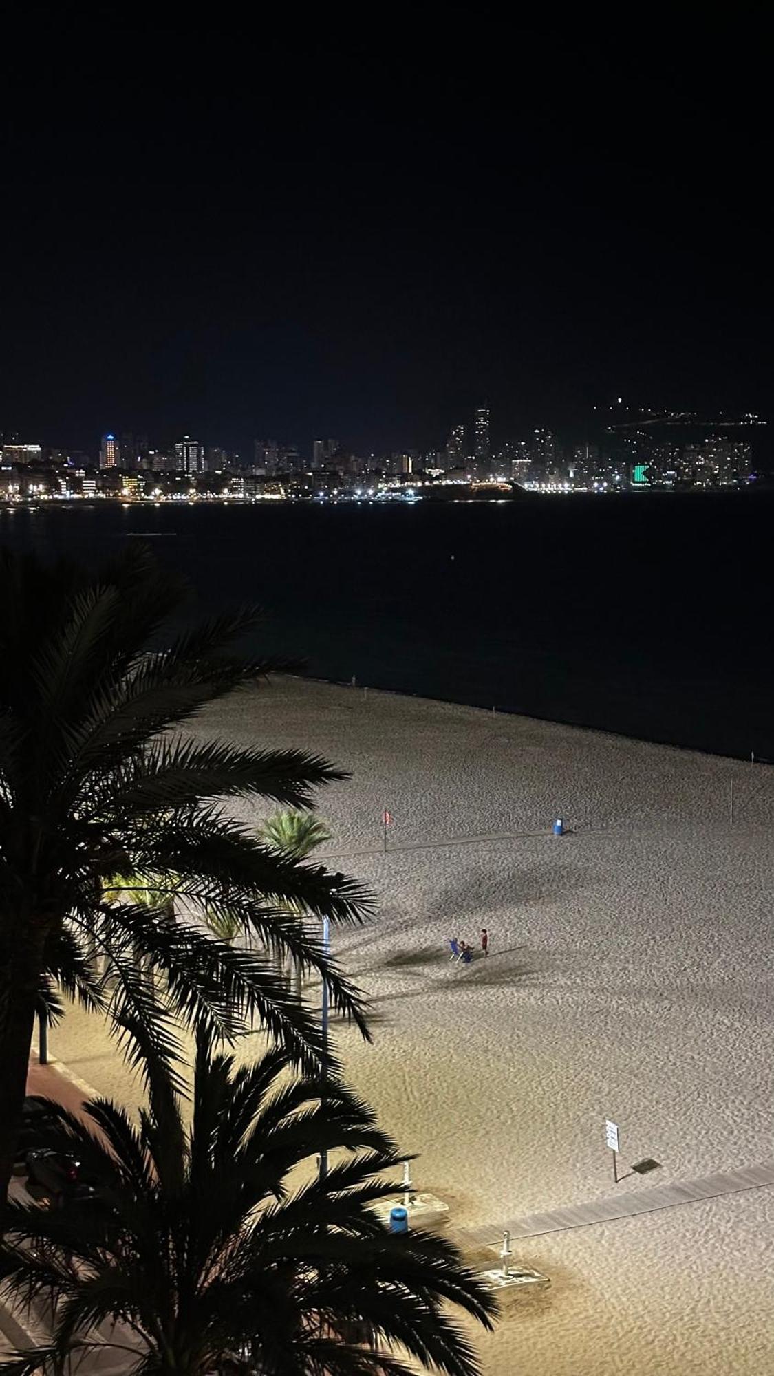 Esmeralda, Benidorm Beachfront Poniente, 1St Line Frontal Seaview, Ocean Terrace Eksteriør billede