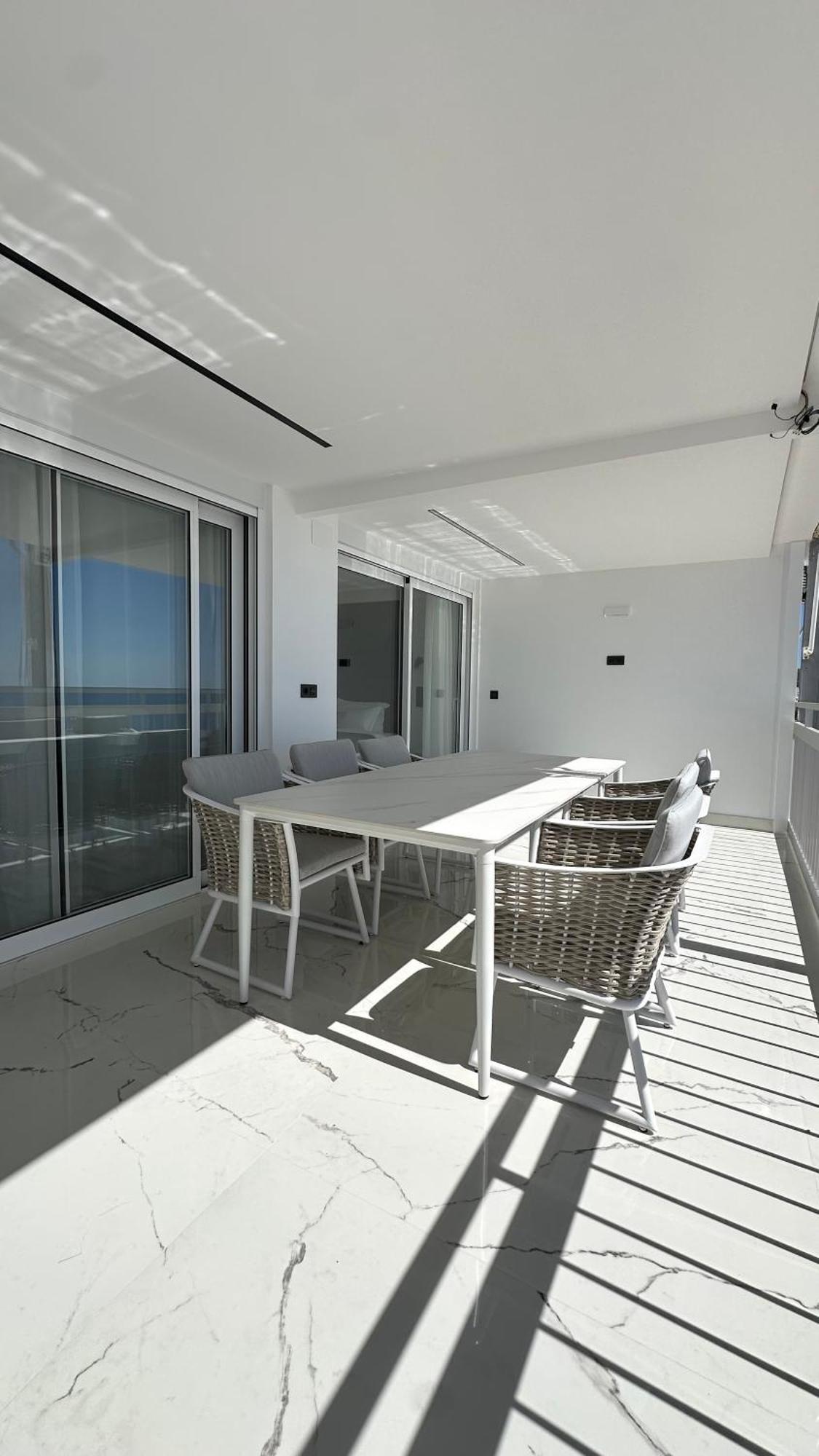 Esmeralda, Benidorm Beachfront Poniente, 1St Line Frontal Seaview, Ocean Terrace Eksteriør billede