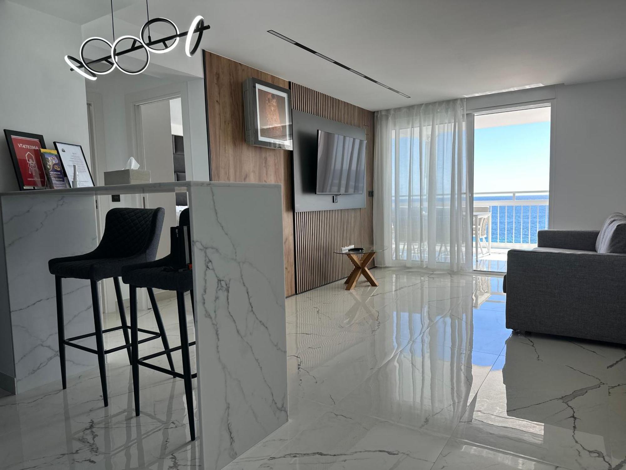 Esmeralda, Benidorm Beachfront Poniente, 1St Line Frontal Seaview, Ocean Terrace Eksteriør billede